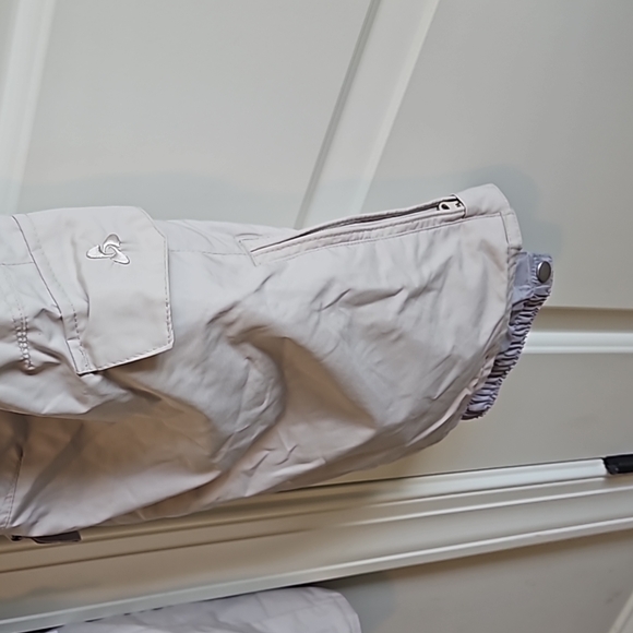 women's sz med turbine boardwear snowpants cream - Picture 2 of 6